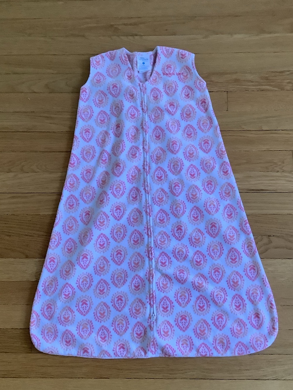 Halo Pink Floral Medallion Sleeveless Sleep Sack
